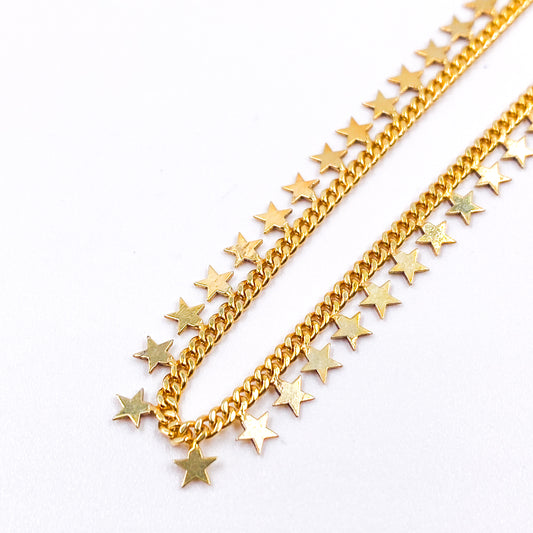 Collar con estrellas